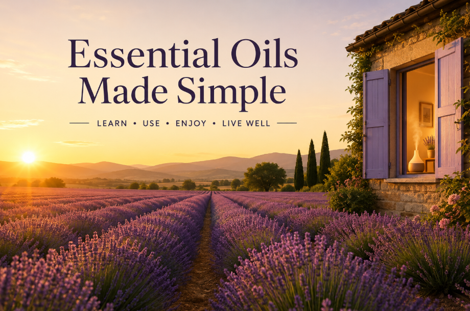 Essential Oils Made Simple — free printable PDF beginner's guide